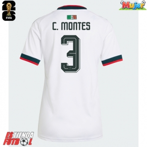 México Cesar Montes #3 Segunda Equipación Mujer Mundial 2026 Manga Corta